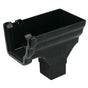 110mm Niagara Ogee Stopend Outlet right hand - Trade 4 Less - Building Supplies UK