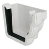 110mm Niagara Ogee External Gutter Stopend Right Hand - Trade 4 Less - Building Supplies UK