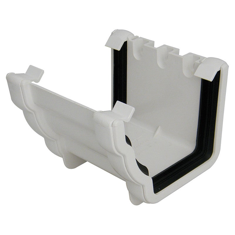 110mm Niagara Ogee  Gutter Union - Trade 4 Less - Building Supplies UK