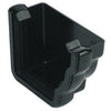 110mm Niagara Ogee External Gutter Stopend Right Hand - Trade 4 Less - Building Supplies UK