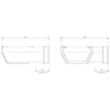 114mm 90° Square Gutter Angle - Trade 4 Less - Building Supplies UK