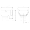 114mm Square Gutter Stopend Outlet - Trade 4 Less - Building Supplies UK