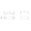 32mm Wastepipe Pipe Clip - Trade 4 Less - Building Supplies UK