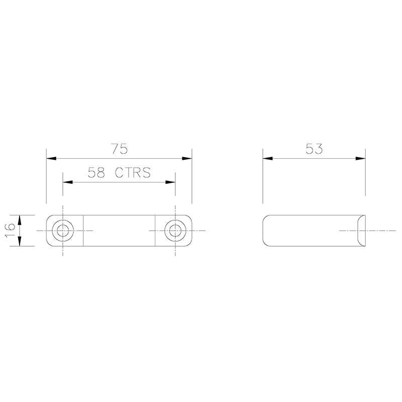 32mm Wastepipe Pipe Clip - Trade 4 Less - Building Supplies UK