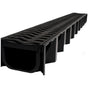 Shallow Channel Drain 1m x 129mm x 79mm - Trade 4 Less - Building Supplies UK