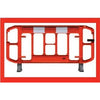HI-VIS REFLECTIVE BARRIER 2.0M - Trade 4 Less - Building Supplies UK