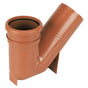 Floplast 110mm U/G Universal Gully Trap 45d - Trade 4 Less - Building Supplies UK