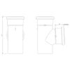110mm 87½° Equal Junction – Double Socket - Trade 4 Less - Building Supplies UK