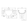 112mm Running Outlet - Trade 4 Less - Building Supplies UK