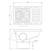 110mm Square Regular & Grid - Trade 4 Less - Building Supplies UK