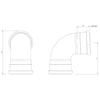 Double Socket Bends 87½° - Trade 4 Less - Building Supplies UK