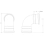 Double Socket Bends 87½° - Trade 4 Less - Building Supplies UK