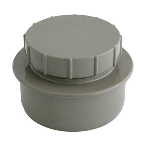 110m Screw Access Cap Black - Trade 4 Less - Building Supplies UK