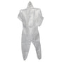 Disposable Overall with hood - 35812 - Trade 4 Less - Building Supplies UK